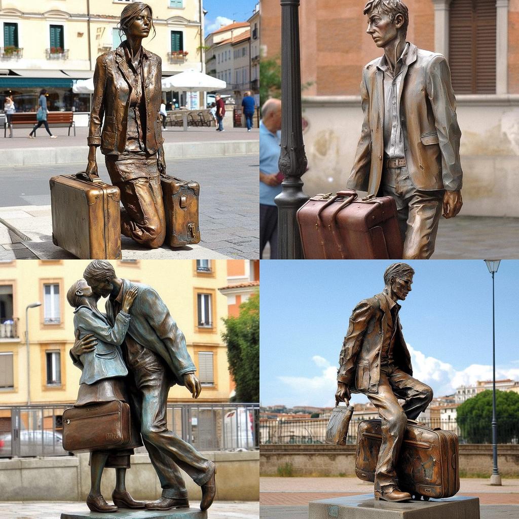 Bruno Catalano style, Midjourney V5, render 1 of 4