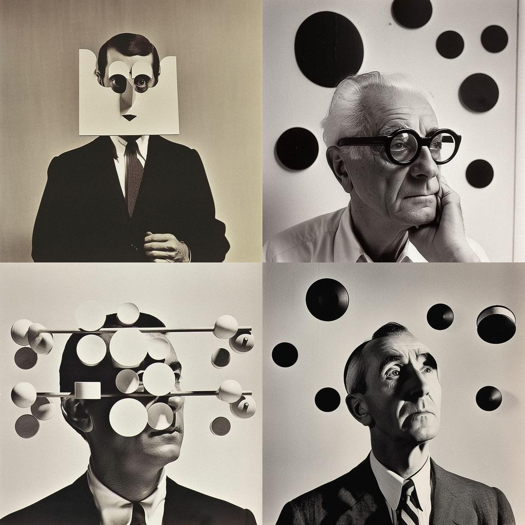 Bruno Munari style, Midjourney V5, render 1 of 4