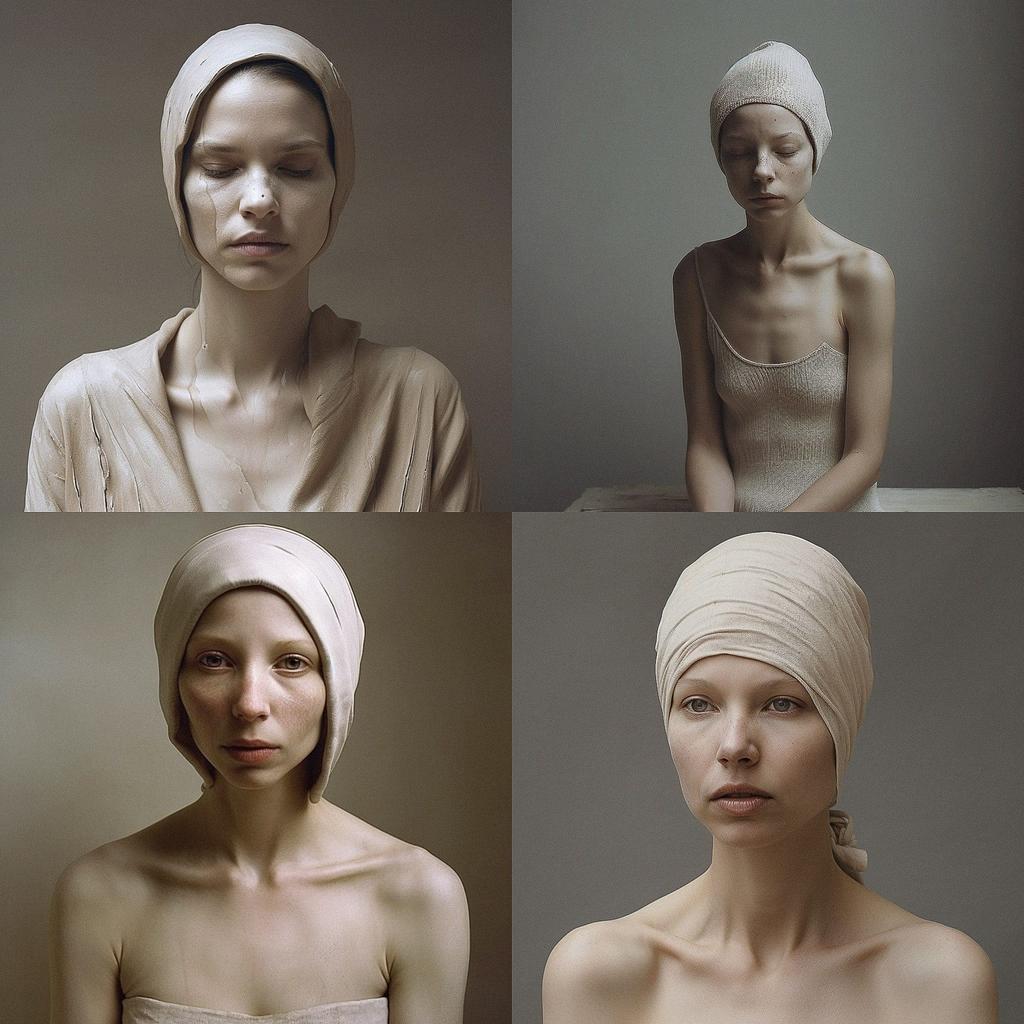 Bruno Walpoth style, Midjourney V5, render 1 of 4