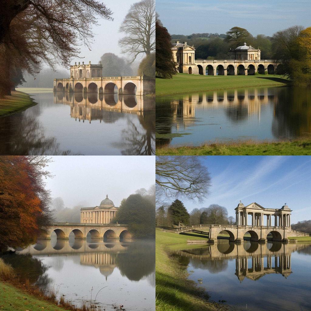 Capability Brown style, Midjourney V5, render 1 of 4