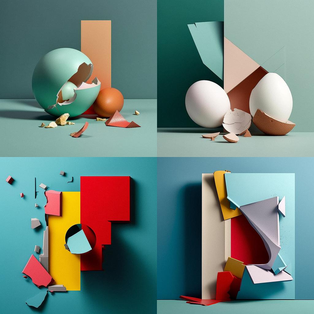 Carl Kleiner style, Midjourney V5, render 1 of 4