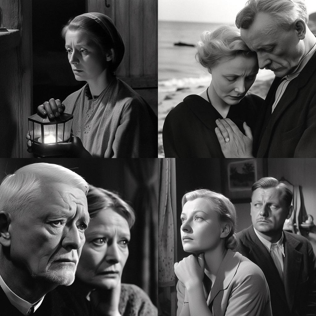 Carl Theodor Dreyer style, Midjourney V5, render 1 of 4