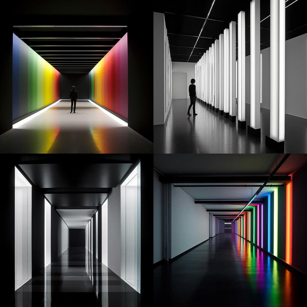 Carsten Nicolai style, Midjourney V5, render 1 of 4