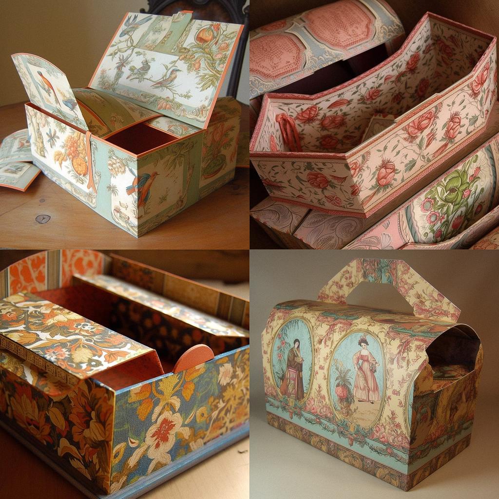 Cartonnage style, Midjourney V5, render 1 of 4