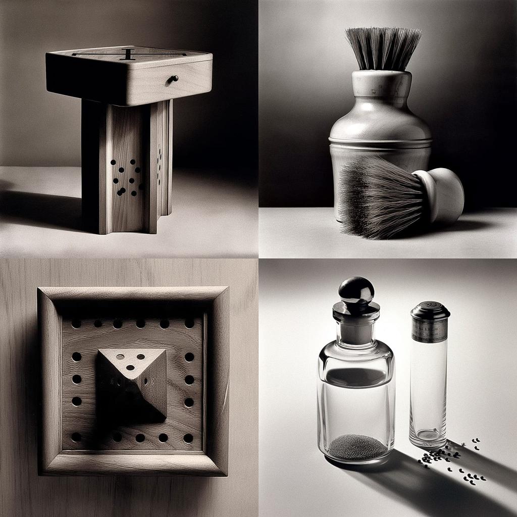 Chema Madoz style, Midjourney V5, render 1 of 4