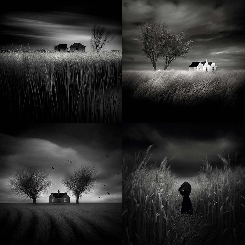 Chris Friel style, Midjourney V5, render 1 of 4