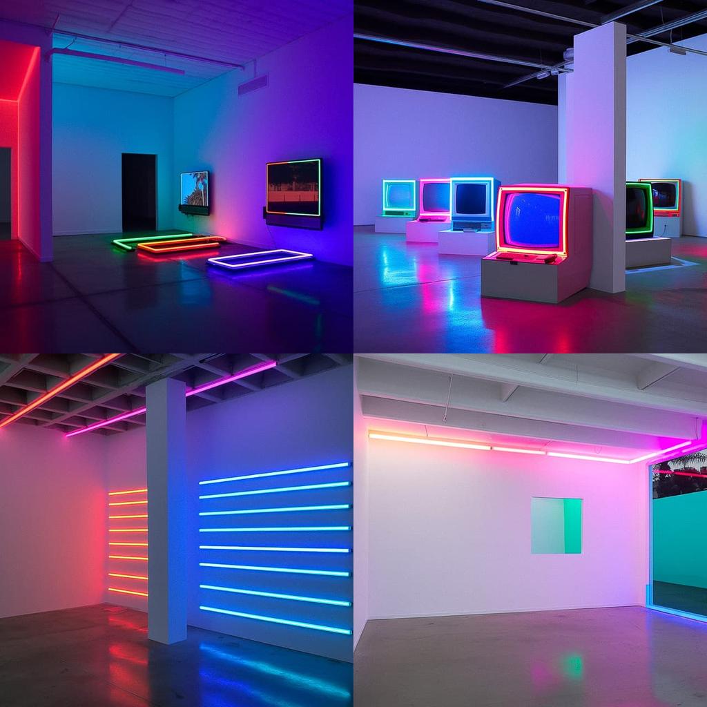 Cory Arcangel style, Midjourney V5, render 1 of 4