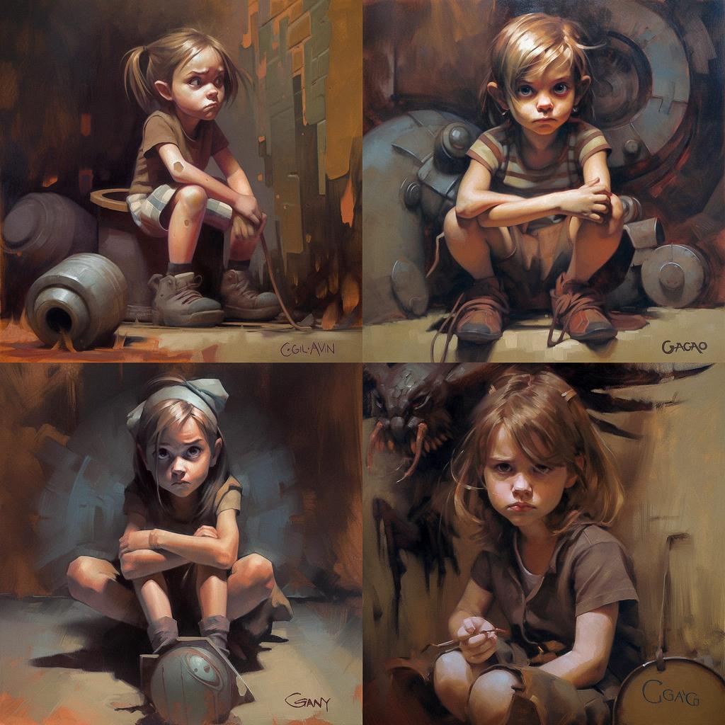 Craig Davison style, Midjourney V5, render 1 of 4