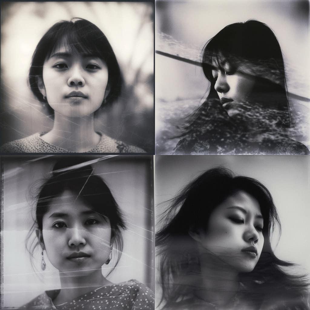 Daisuke Yokota style, Midjourney V5, render 1 of 4