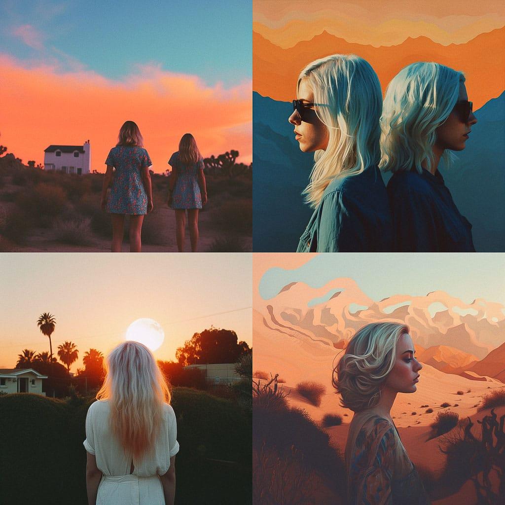 Dana Trippe style, Midjourney V5, render 1 of 4