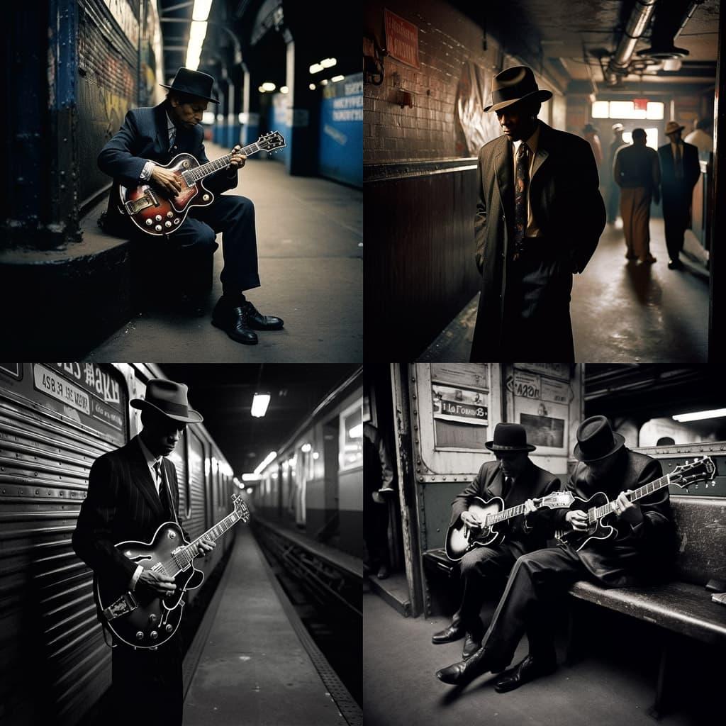 Danny Clinch style, Midjourney V5, render 1 of 4