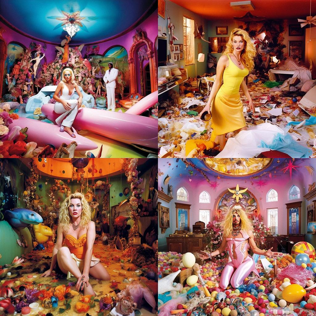 David LaChapelle style, Midjourney V5, render 1 of 4