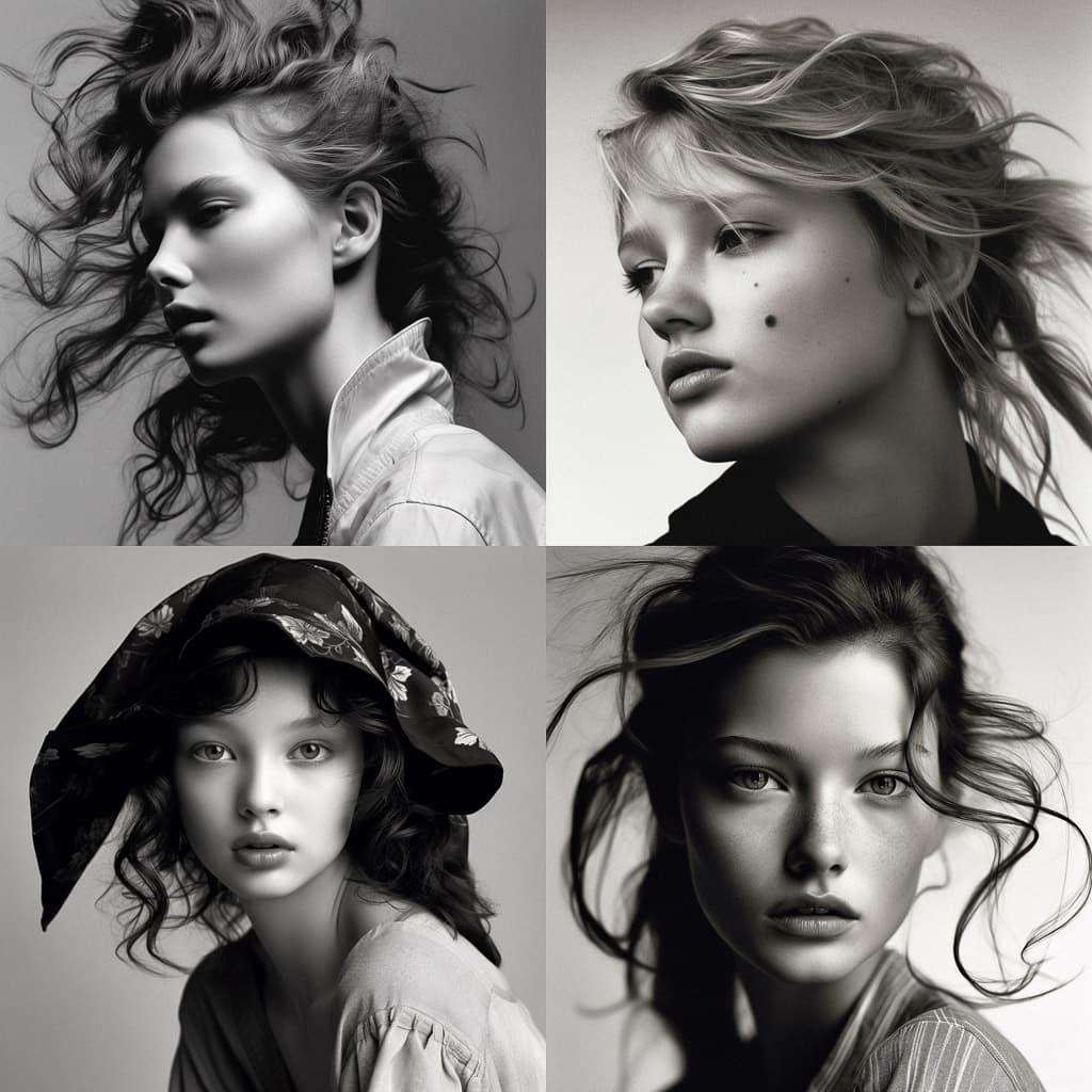 David Sims style, Midjourney V5, render 1 of 4