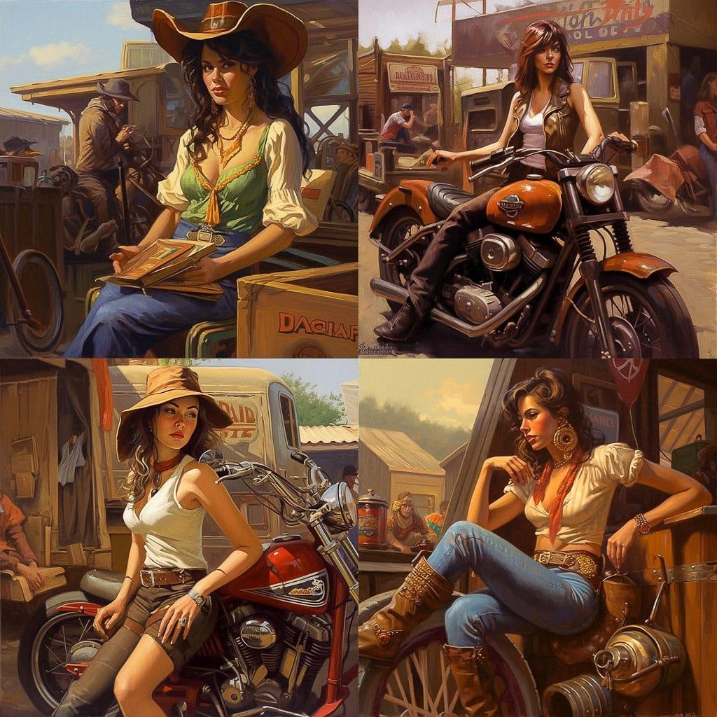 David Uhl style, Midjourney V5, render 1 of 4