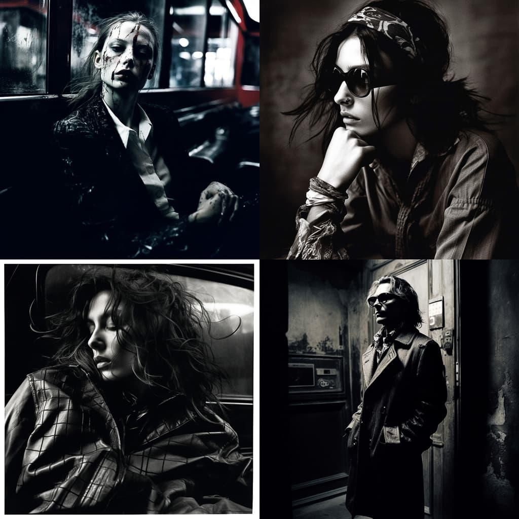 Davide Sorrenti style, Midjourney V5, render 1 of 4
