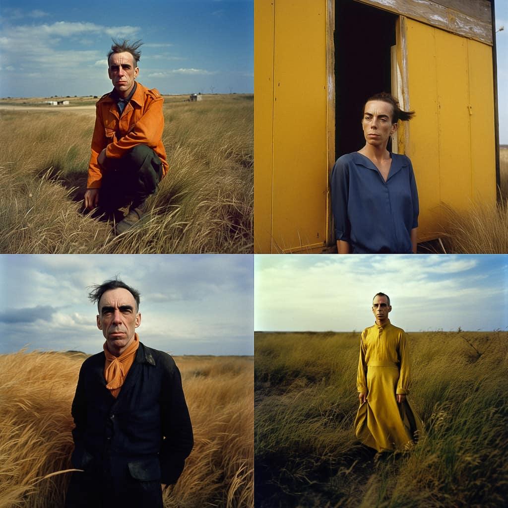 Derek Jarman style, Midjourney V5, render 1 of 4