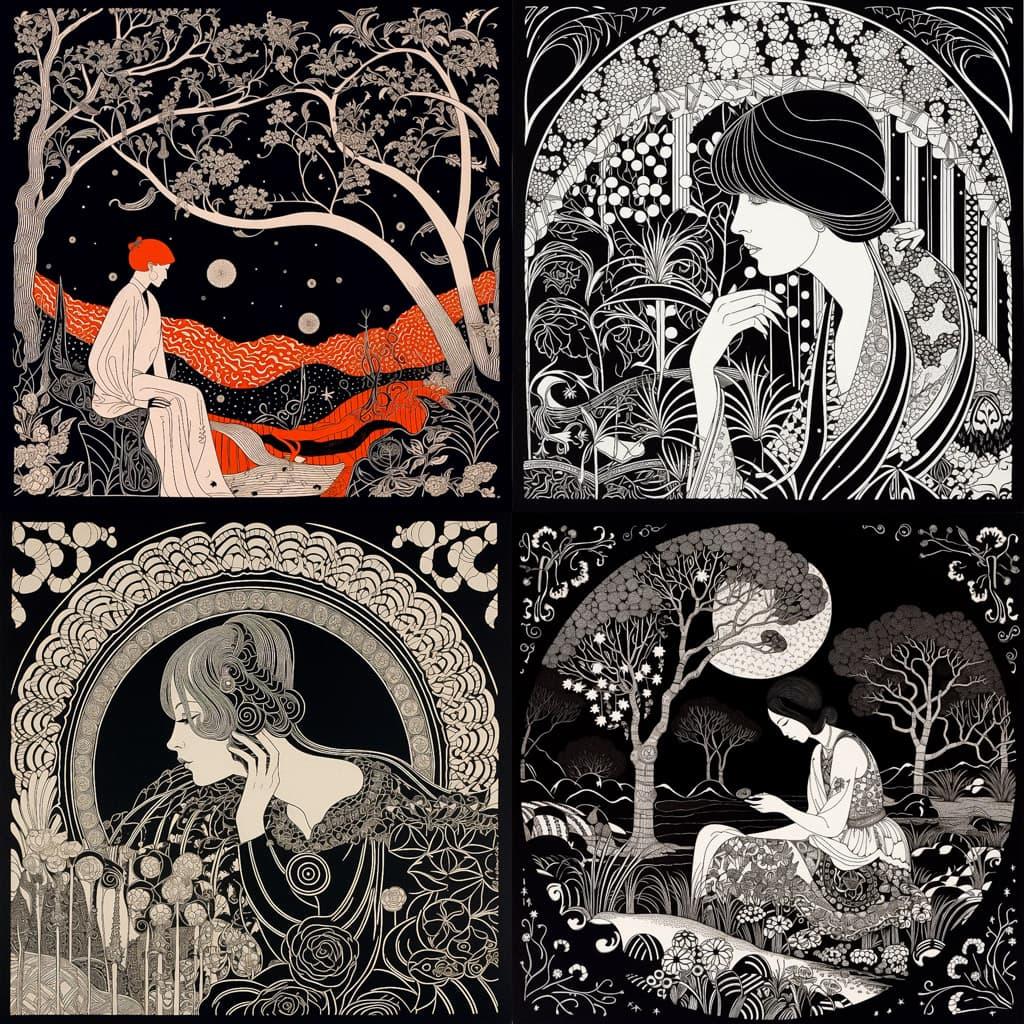 Don Blanding style, Midjourney V5, render 1 of 4