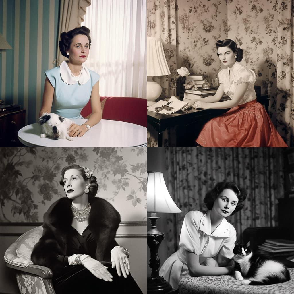 Dorothy Draper style, Midjourney V5, render 1 of 4