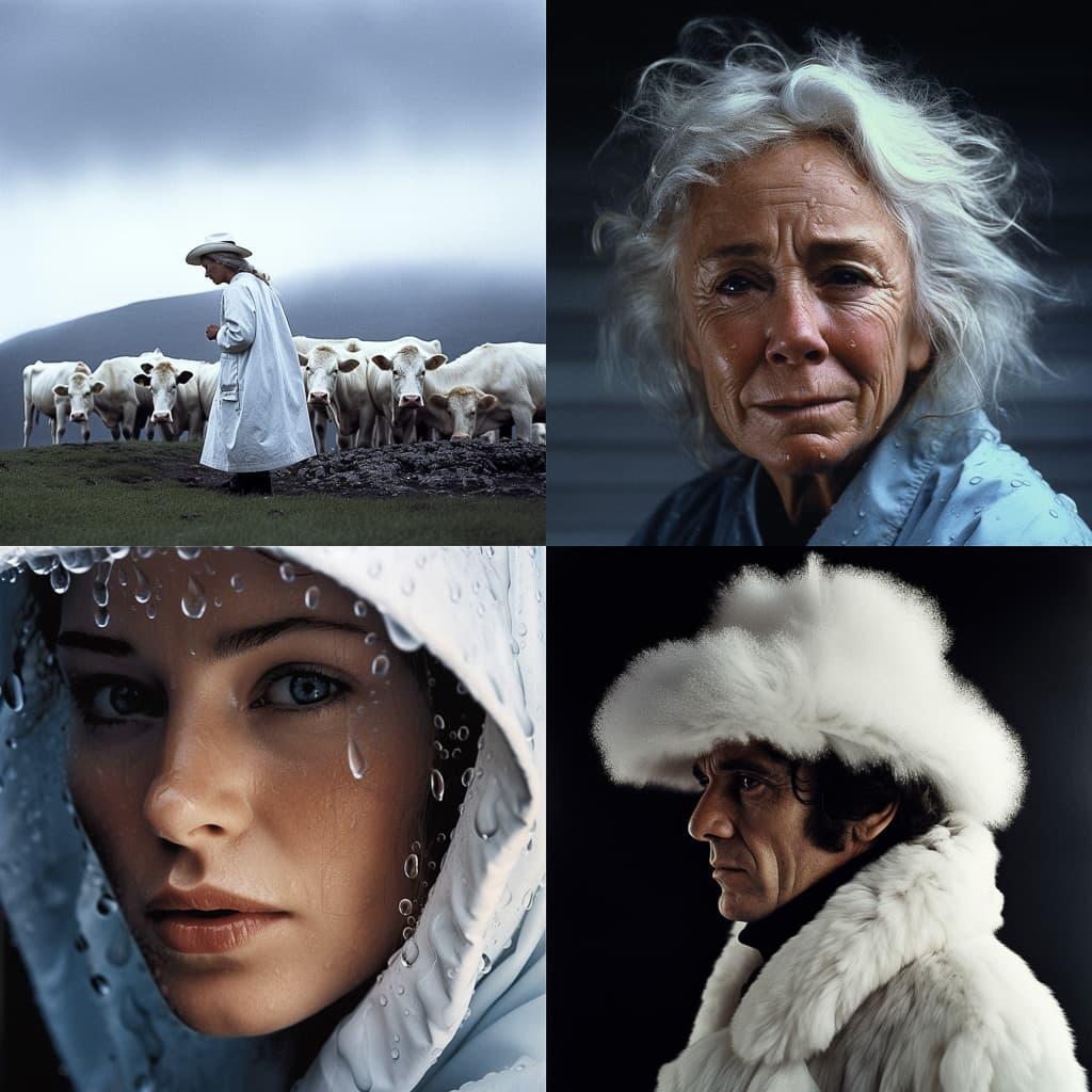 Douglas Kirkland style, Midjourney V5, render 1 of 4