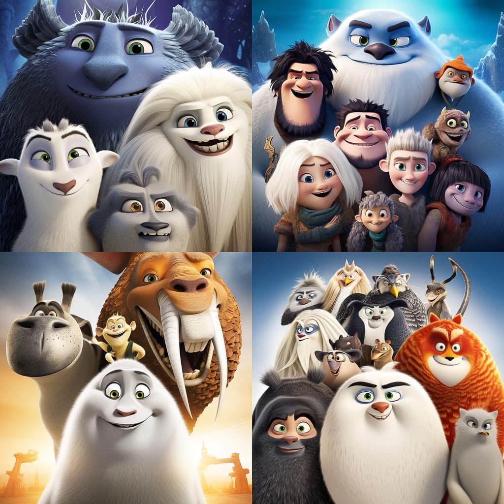 Dreamworks style, Midjourney V5, render 1 of 4