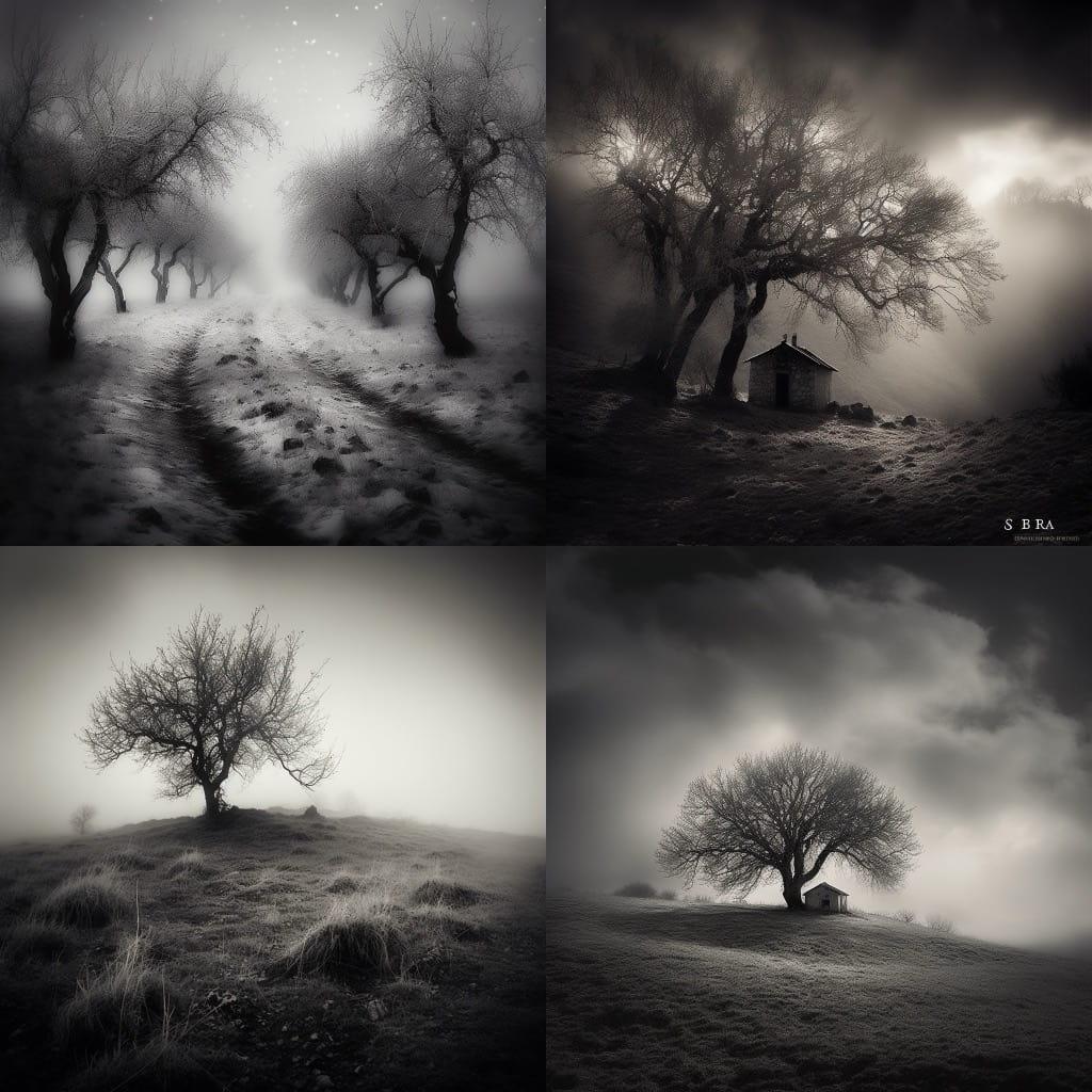 Ebru Sidar style, Midjourney V5, render 1 of 4