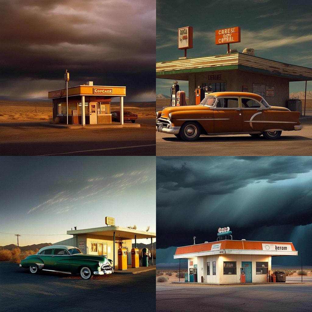 Ed Freeman style, Midjourney V5, render 1 of 4