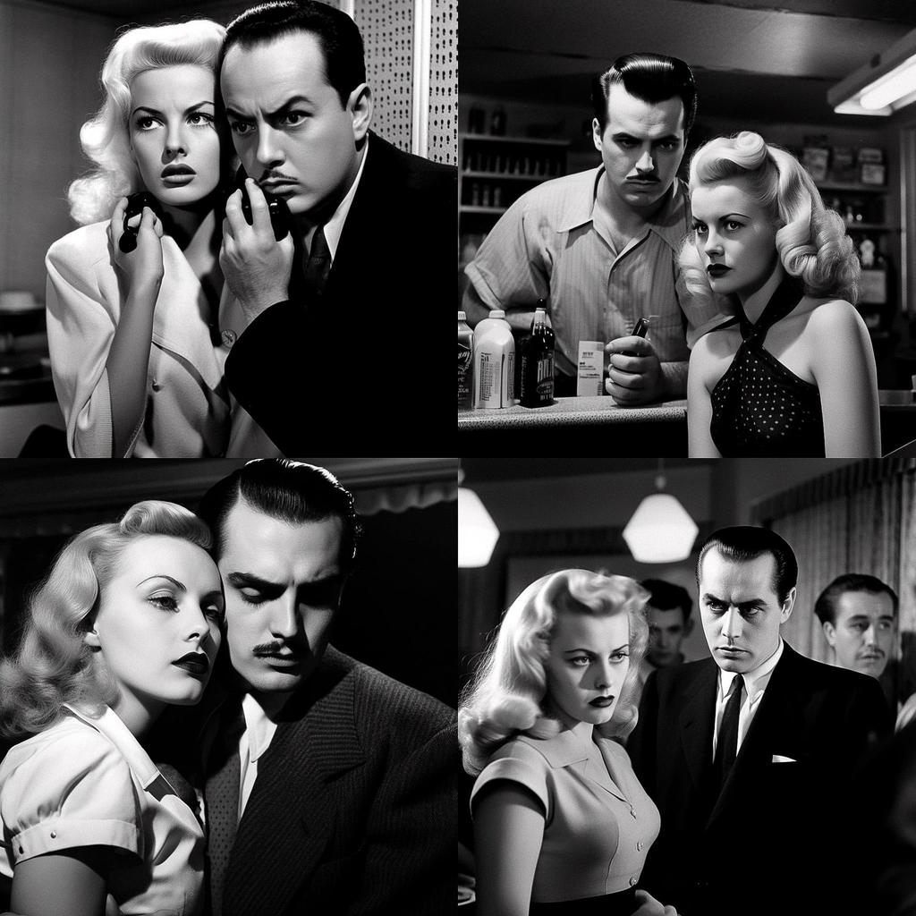 Ed Wood style, Midjourney V5, render 1 of 4