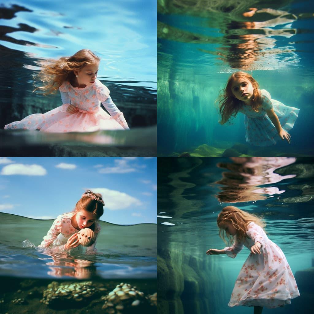 Elena Kalis style, Midjourney V5, render 1 of 4