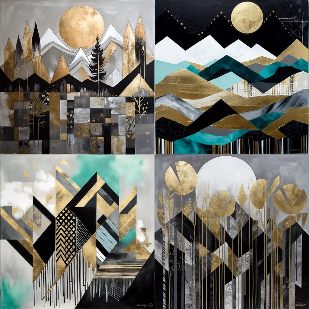 Elisabeth Fredriksson style, Midjourney V5, render 1 of 4