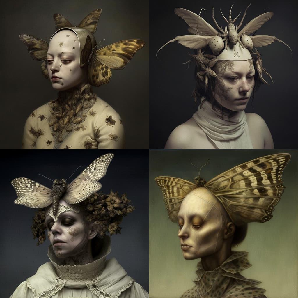 Emil Melmoth style, Midjourney V5, render 1 of 4
