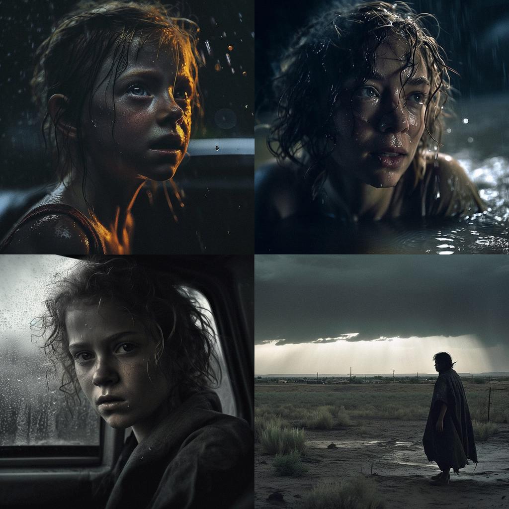 Emmanuel Lubezki style, Midjourney V5, render 1 of 4