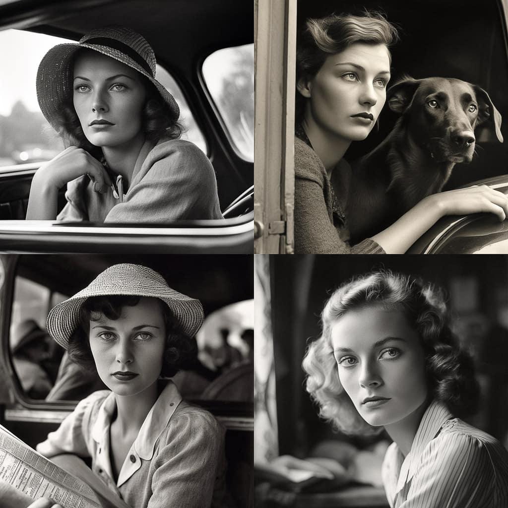 Erich Hartmann style, Midjourney V5, render 1 of 4
