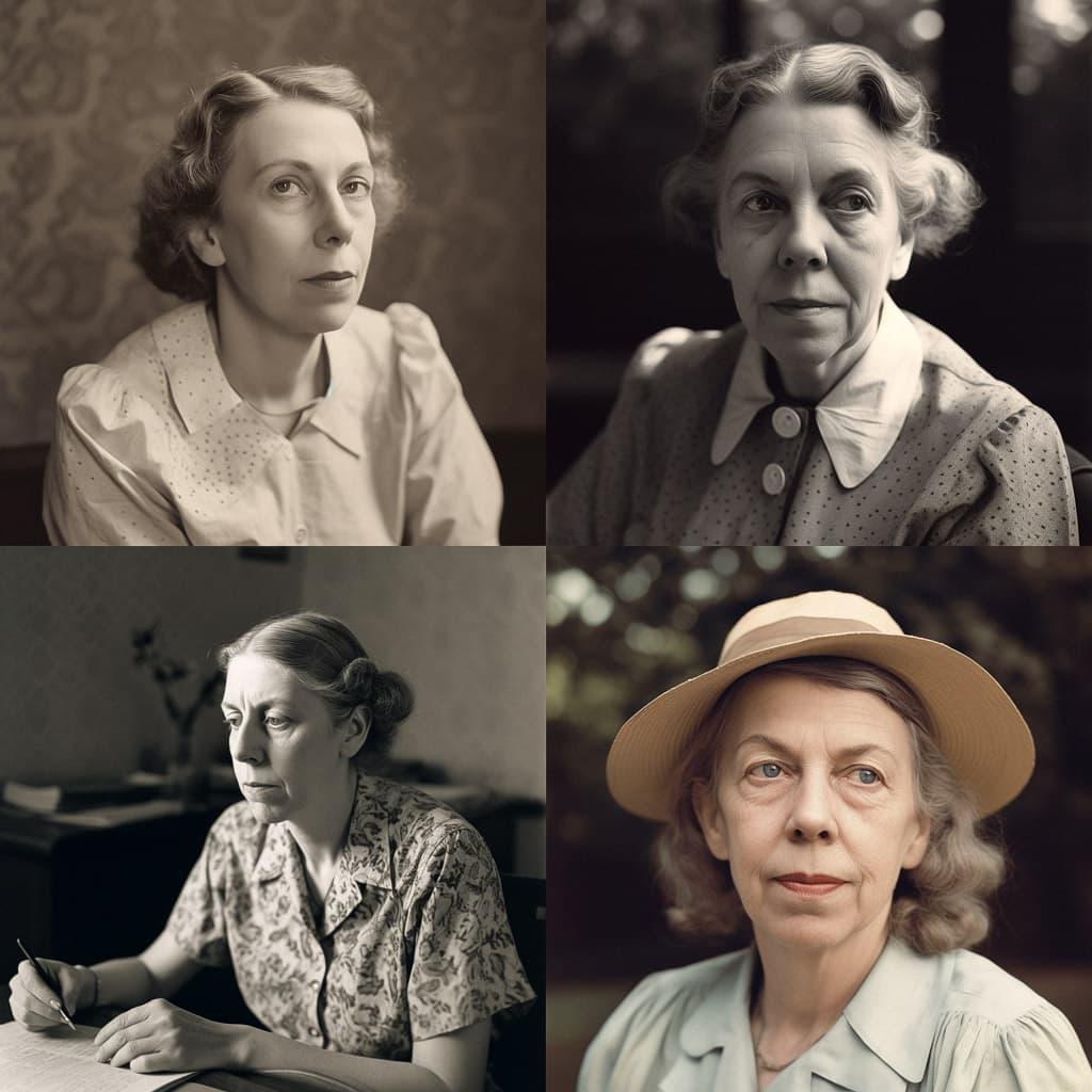 Eudora Welty style, Midjourney V5, render 1 of 4