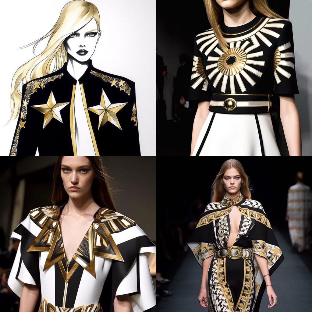 Fausto Puglisi style, Midjourney V5, render 1 of 4