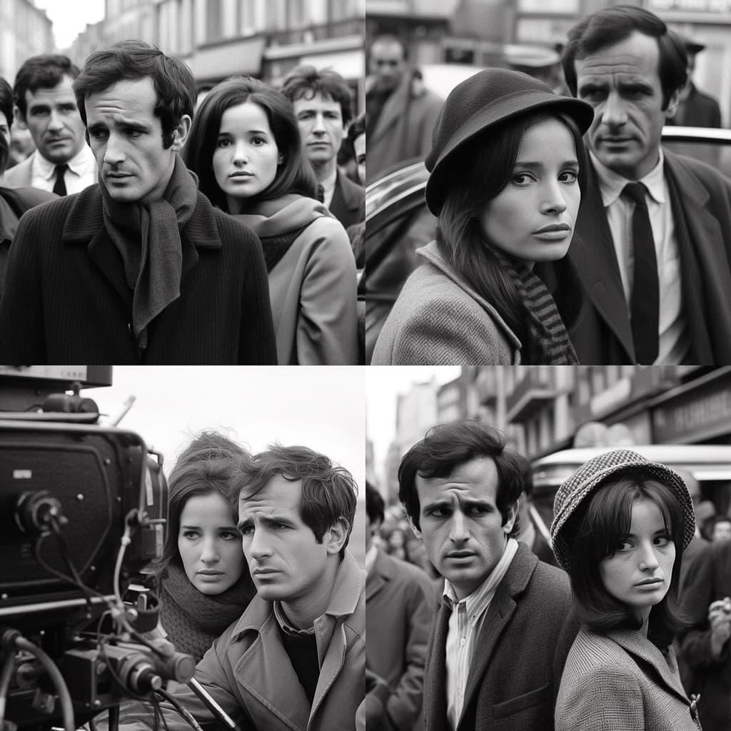 Francois Truffaut style, Midjourney V5, render 1 of 4
