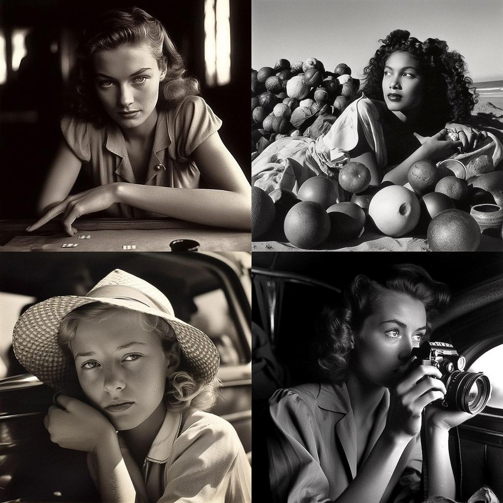 Fritz Henle style, Midjourney V5, render 1 of 4