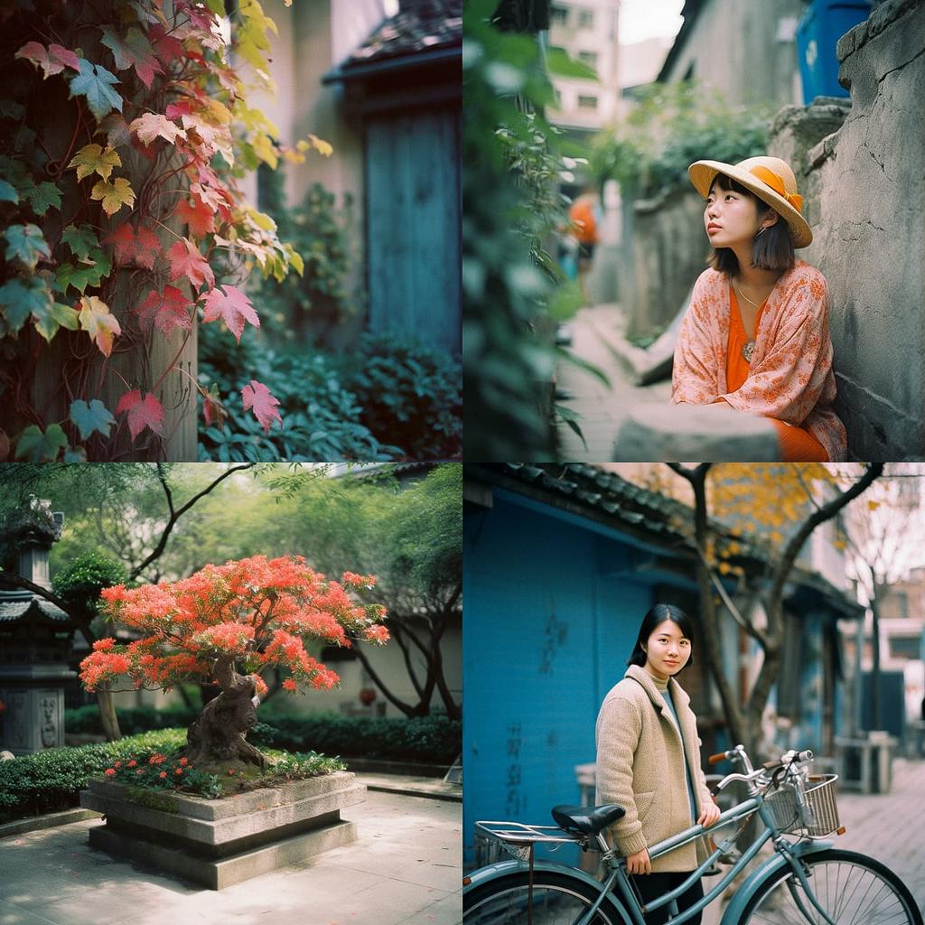 Fujichrome Provia 100F style, Midjourney V5, render 1 of 4