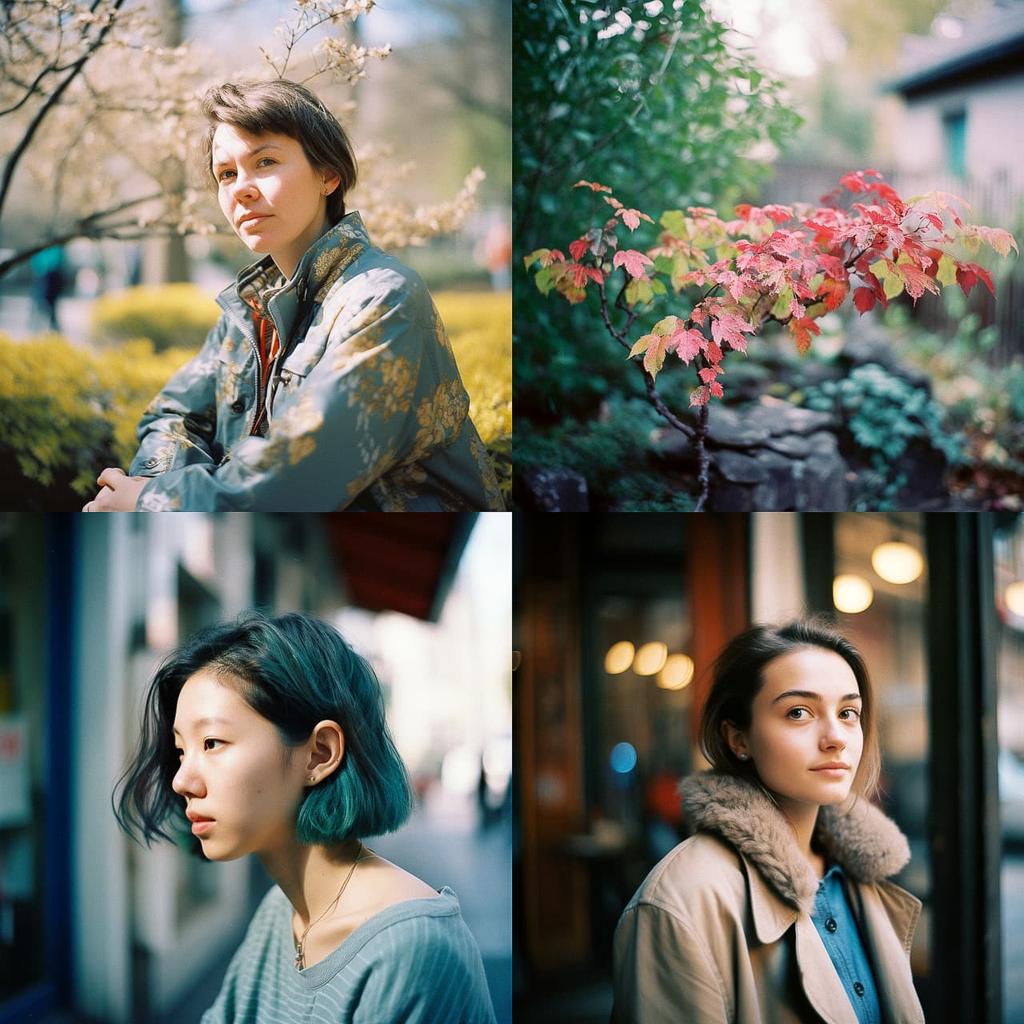 Fujicolor C200 style, Midjourney V5, render 1 of 4