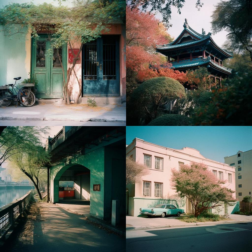 Fujicolor Fujichrome Velvia 100 style, Midjourney V5, render 1 of 4