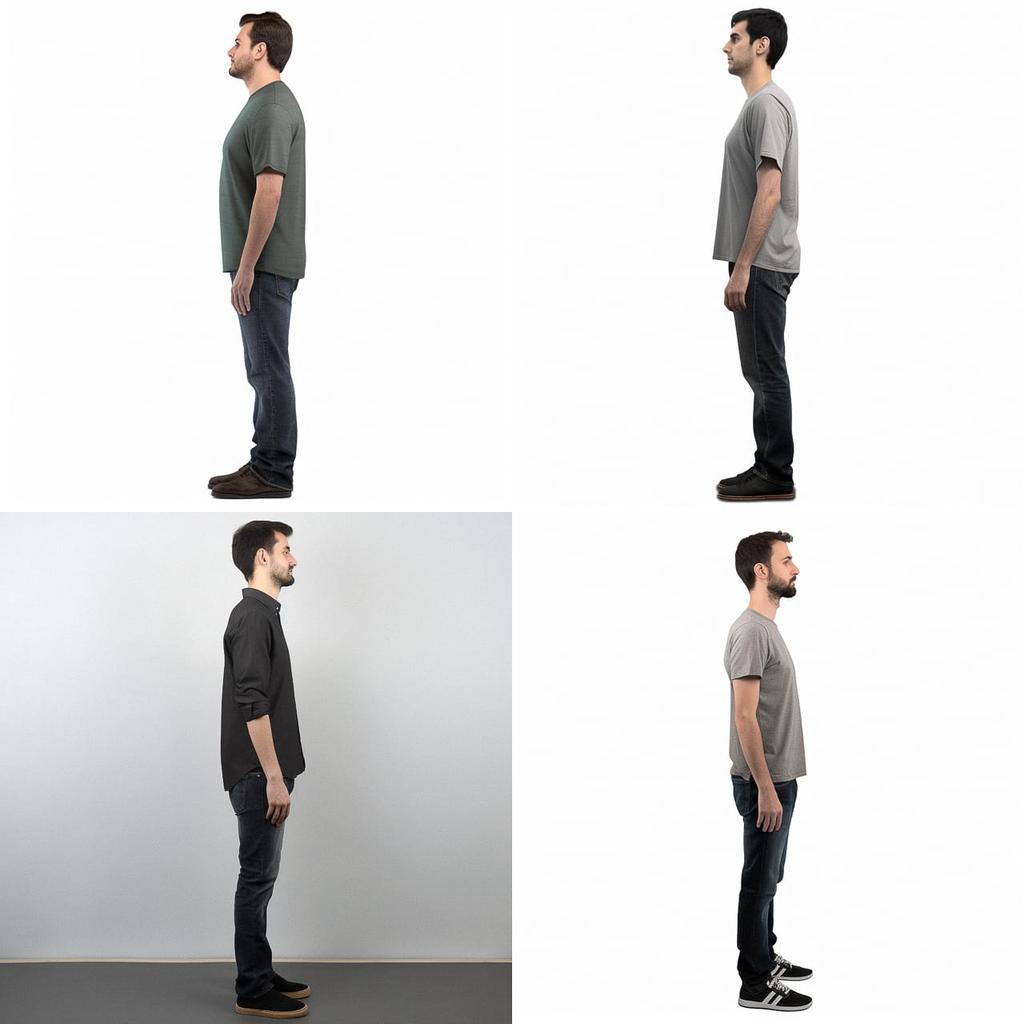 Full body-height view style, Midjourney V5, render 1 of 4