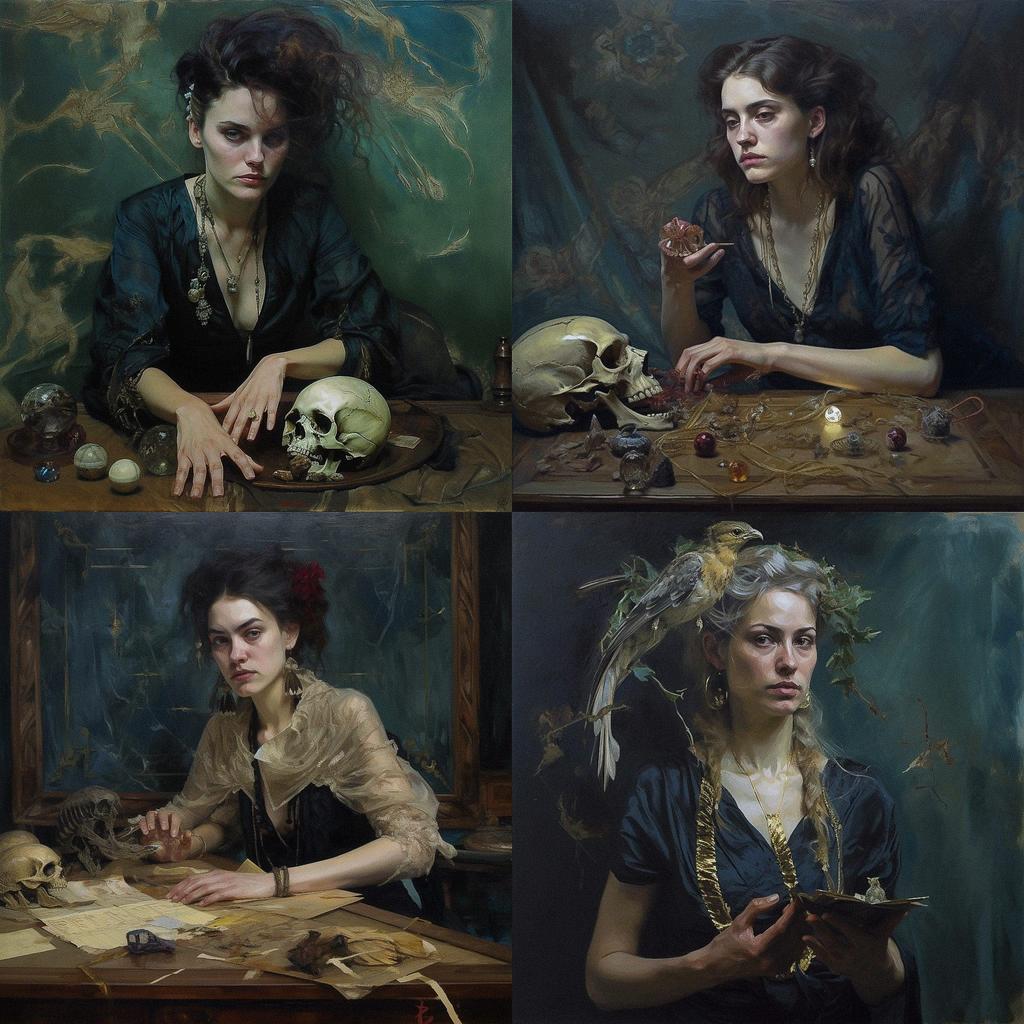 Gail Potocki style, Midjourney V5, render 1 of 4