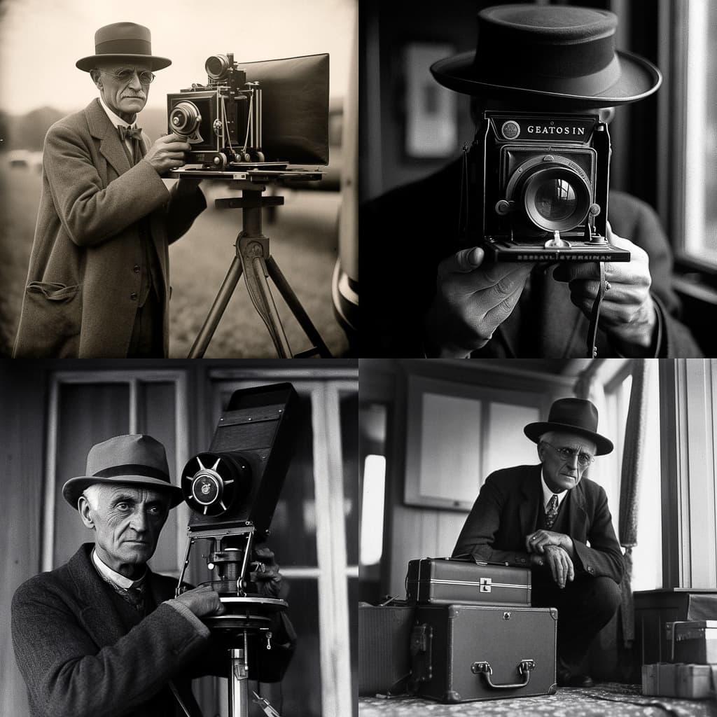 George Eastman style, Midjourney V5, render 1 of 4