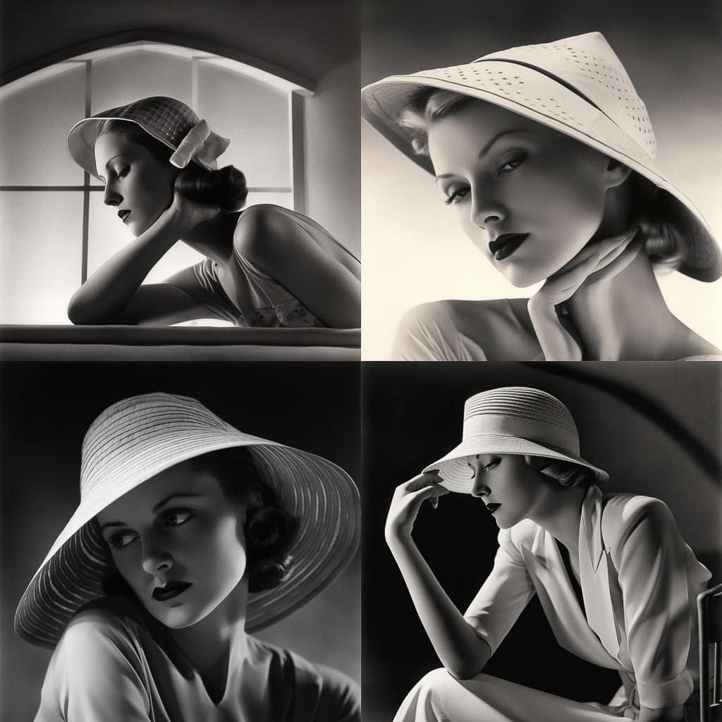 George Hoyningen-Huene style, Midjourney V5, render 1 of 4