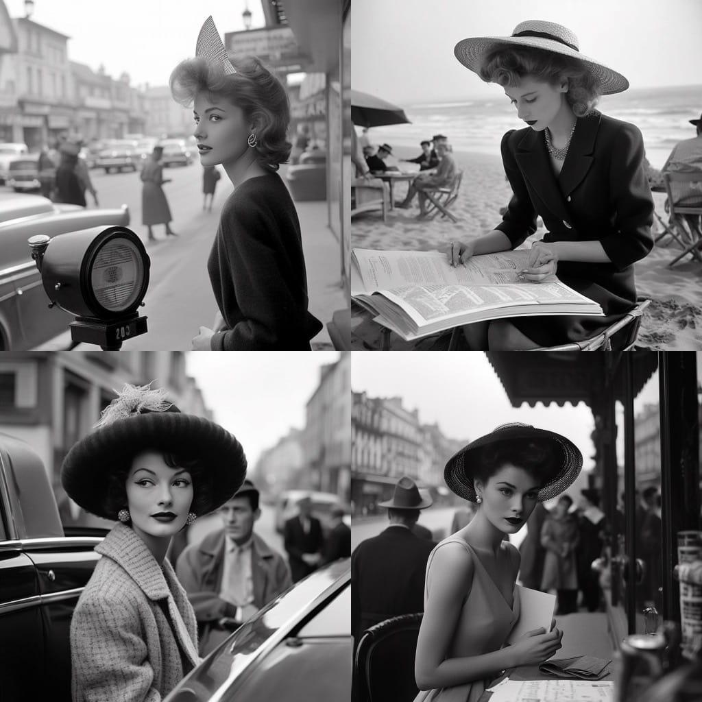 Georges Dambier style, Midjourney V5, render 1 of 4