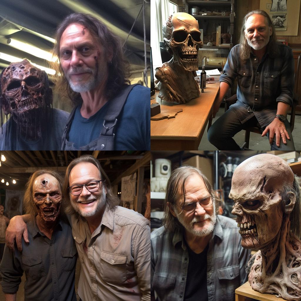 Greg Nicotero style, Midjourney V5, render 1 of 4