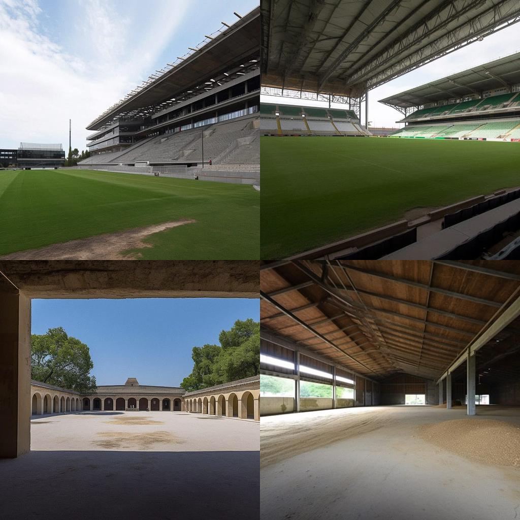 Ground-level view style, Midjourney V5, render 1 of 4