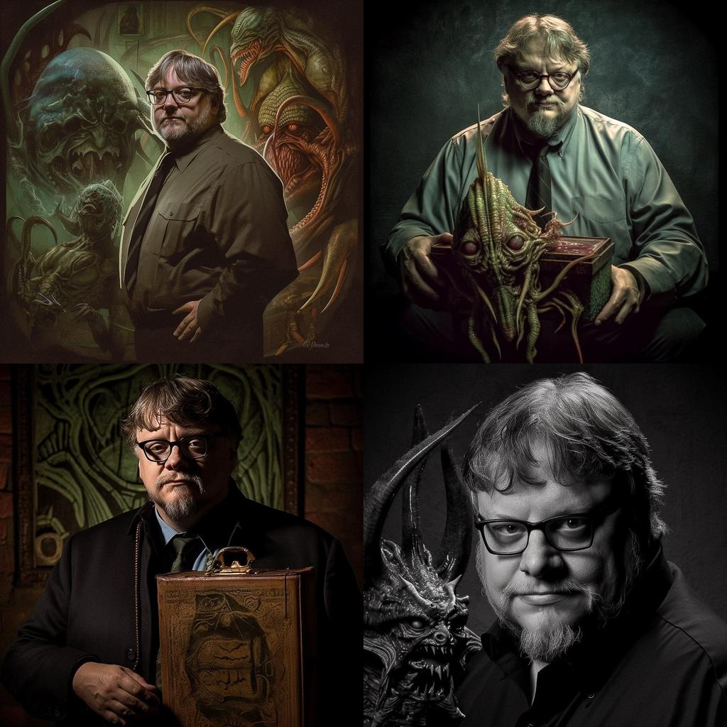 Guillermo del Toro style, Midjourney V5, render 1 of 4
