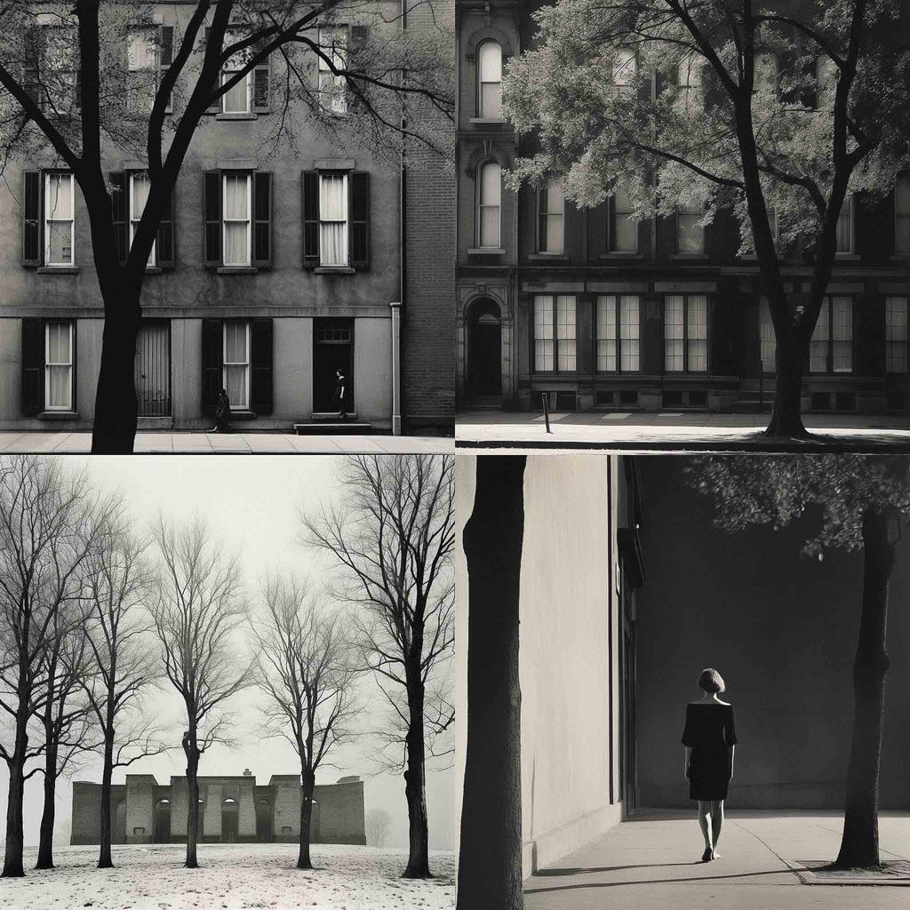 Harry Callahan style, Midjourney V5, render 1 of 4