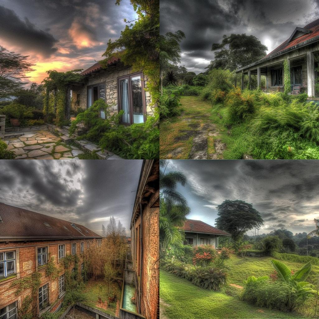 HDR style, Midjourney V5, render 1 of 4
