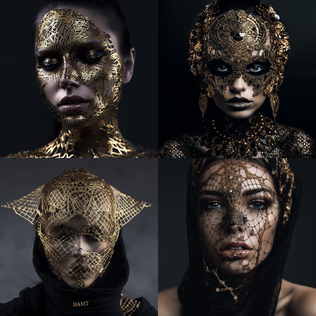 Hedi Xandt style, Midjourney V5, render 1 of 4